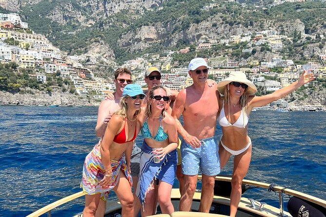 All inclusive Capri Boat and City Tour from Sorrento - Punta Ventroso break plus the rock icons you came for