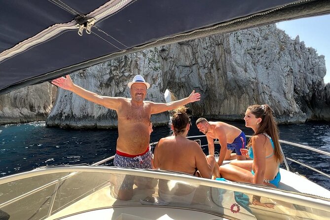 All Inclusive Premium Private boat tour along the Amalfi Coast - Positano, Praiano, and Furore Fjord: icons from sea level