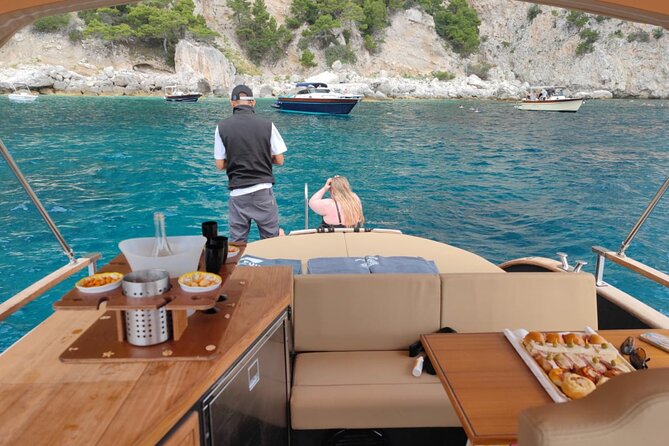 All Inclusive Premium Private boat tour along the Amalfi Coast - Emerald Grotto to Conca dei Marini: emerald light and lemon-scented cliffs