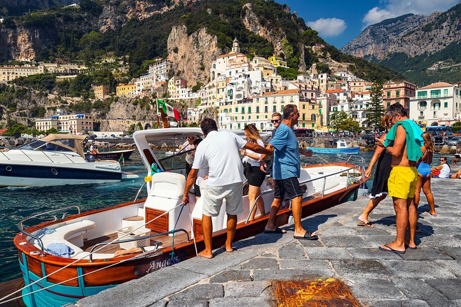 Amalfi Coast Boat Tour from Sorrento with Positano Visit - Amalfi on your own: how to use your time well
