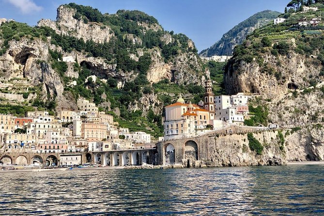 Amalfi Coast Drive Exclusive With Positano Visit from Sorrento - Positano: narrow streets, fashion-window energy, and beach views