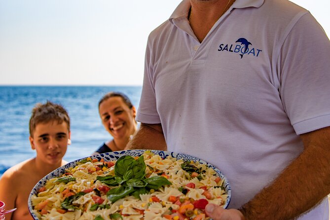 Amalfi Coast Escape with Lunch on Board, Swimming and Lots of Fun - Stop in Amalfi: Shop Streets, Sea Views, and a Quick Town Taste