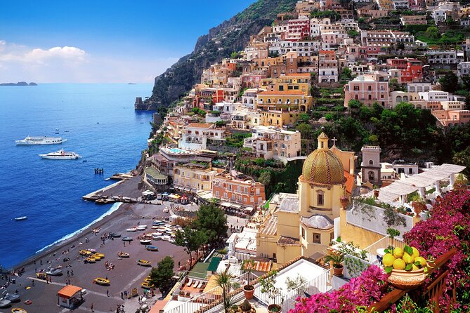 Amalfi Coast Private Boat Day Tour from Sorrento - Bay of Ieranto and Nerano: cliffs and the kind of scenery you swim for