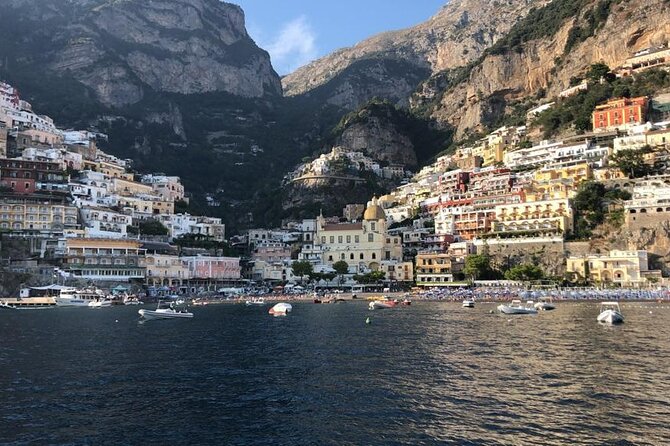 Amalfi Coast Sharing boat tour from Sorrento - Positano Time (1.5 Hours), Plus Lover’s Rock And Furore Bridge Views