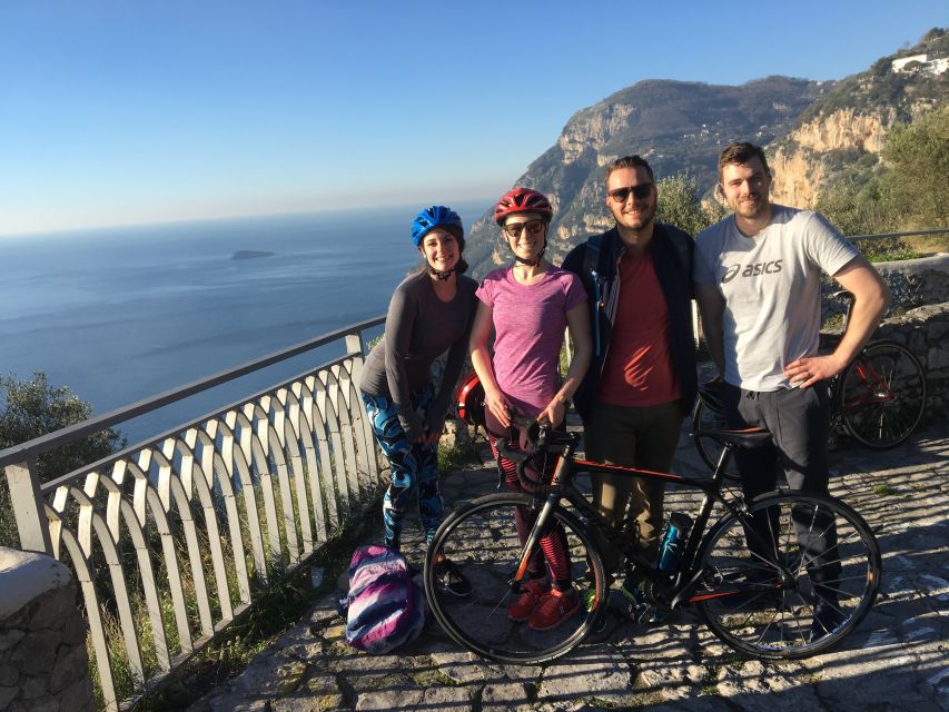 Amalfi Coast Sightseeing Bike Tour - From Sorrento pickup to a van ride that sets you up right