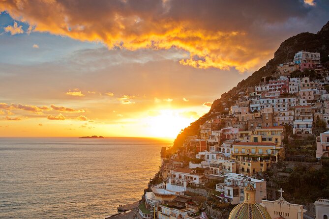 Amalfi Coast Sunset Tour & Dinner - Conca dei Marini dinner: two menus and a scenic finish
