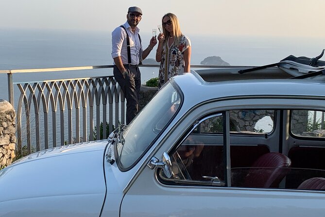 Amalfi Coast Vintage Tour. The Dolce Vita in an Original Fiat 500 - Amalfi’s Duomo and the lemon-sorbet break that makes the town feel lived-in