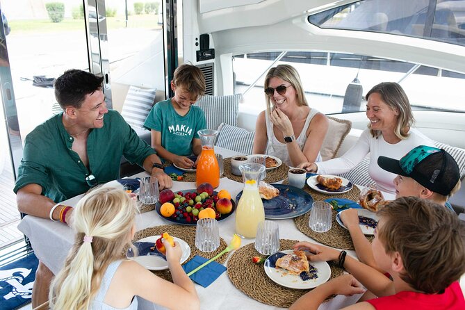 Azimut 62s Yacht Early Morning Capri Transfer & Italian Breakfast - Sorrento’s Via Marina Piccola Meeting Point: The Start That Sets the Tone