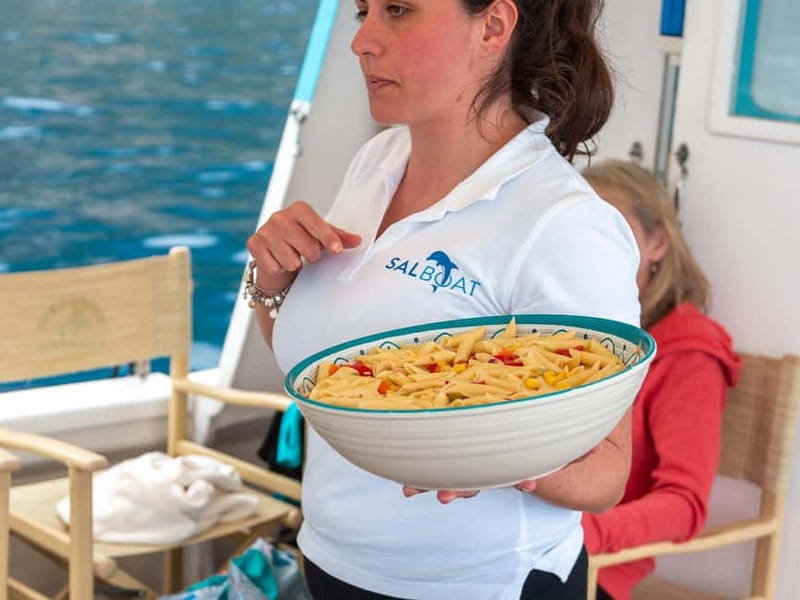 Boat Tour to Capri with Lunch on Board, Swimming and Fun - Lunch on board: the food part that actually matters