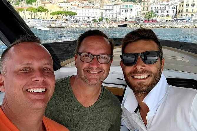 Capri & Amalfi Coast Tour from Sorrento with a Protagon 25'' - Capri Morning Cruising: Faraglioni Views and Swim-Ready Stops