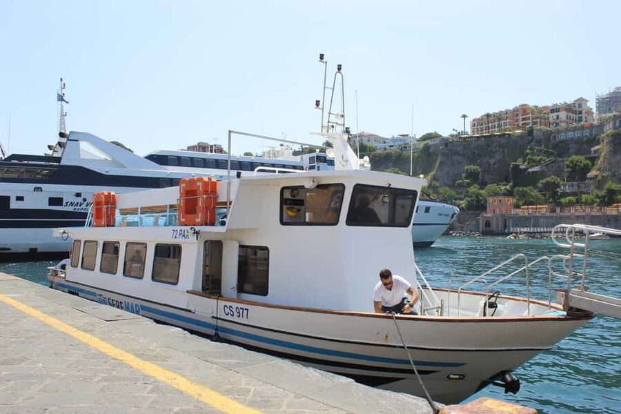 Capri: Blue Cruise with Guide from Sorrento, C.Stabia,Seiano - Boat Comfort, Group Pace, and Seasickness Reality Check