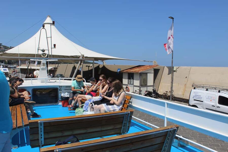 Capri: Blue Cruise with Guide from Sorrento, C.Stabia,Seiano - The Swim Stop: What to Pack and How to Time It