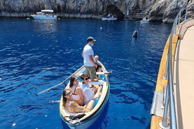Capri Blue Grotto Small-Group Boat Day Tour From Sorrento - Your Capri Time: 3 Hours to Do Piazzetta, Via Camerelle, and Gardens