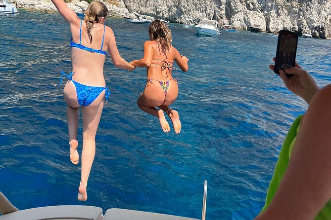 Capri Boat Tour and City Visit from Sorrento - Cave stops you can actually enjoy: Green, White, Red, Saints, and Sailors