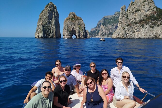 Capri Boat Tour Shared with Local Captain - Shared boat from Sorrento: why max 12 matters on Capri