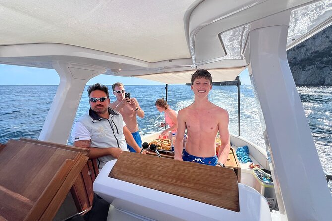Capri Boat Tour Shared with Local Captain - Punta Ventroso: the aperitif + a real swim option