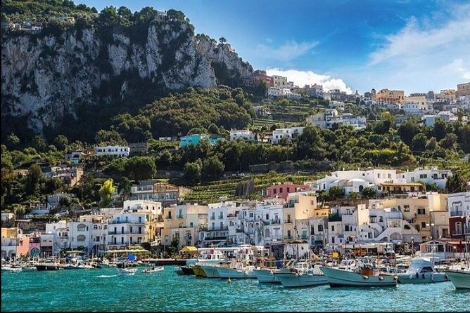 Capri Deluxe/First to Blue Grotto/from Sorrento Positano & Amalfi - Capri on Foot: Piazzetta, Streets, and Augustus Gardens