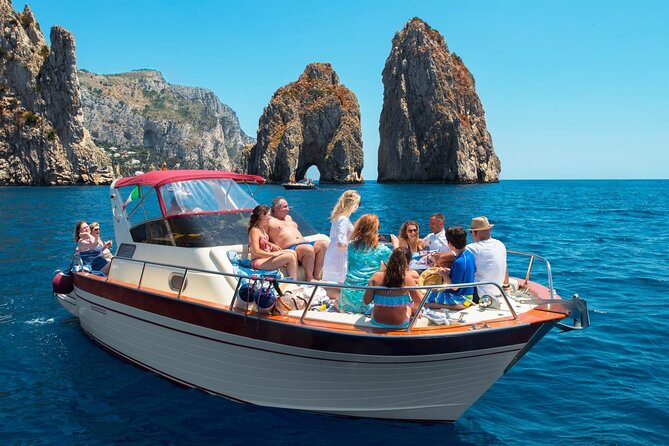 Capri Guided Boat Experience with Island Exploration and Transfer - Pickup From Your Accommodation: Less Hassle, More Capri