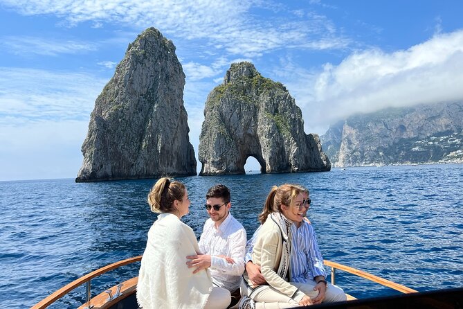 Capri in a Day All Inclusive Premium Boat Tour + City Visit - From Sorrento to Capri: First Views and the Beach Stop