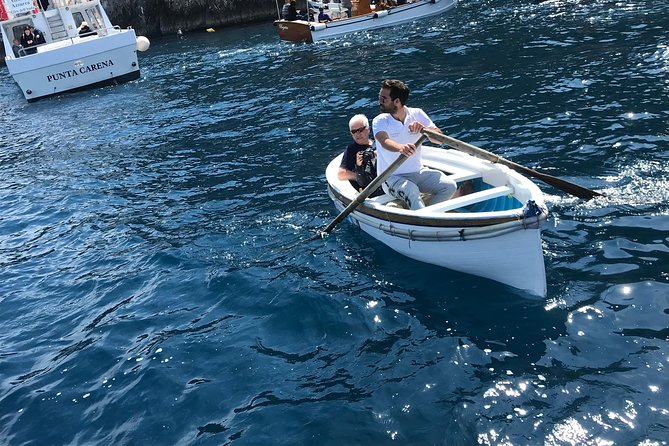 Capri Island and the Blue Grotto - Villa Malaparte, Faraglioni, and Punta Carena Lighthouse: Icon Photos With a Schedule