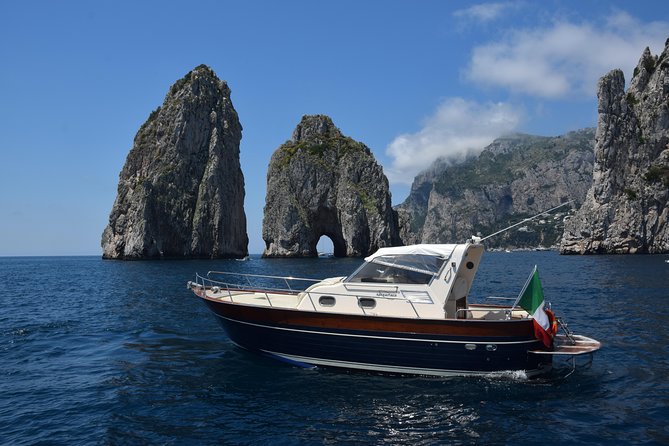 Capri Island Full-Day Adventure from Sorrento – Boat Tour & Swim - Anacapri Coast Stops by Boat: Grotta Verde and the Lighthouse View