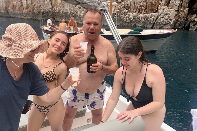 Capri Island Private Boat Tour with Skipper - Cala Ventosa and Capri options: swim time plus your choice of shore time