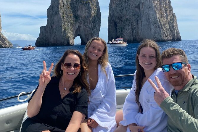 Capri Island Private Boat Tour with Skipper - Marina Grande and Antico Borgo Marinaro: first look at the coastline