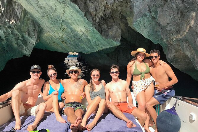 Capri & Nerano Bay Private Boat Tour from Sorrento,Positano,Capri - Marina del Cantone in Nerano Bay: lunch energy and the Spaghetti alla Nerano connection