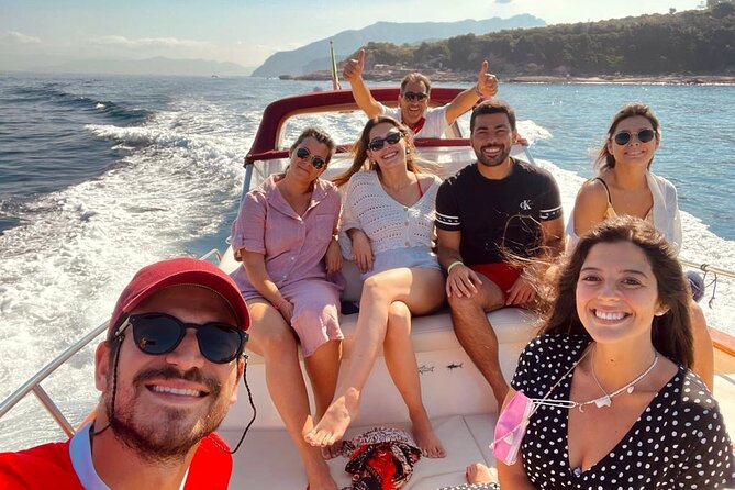 Capri-Positano Private Boat Tour from Sorrento,Positano or Capri - Capri Time: Piazzetta Strolls, Augusto’s Gardens, and Faraglioni Views
