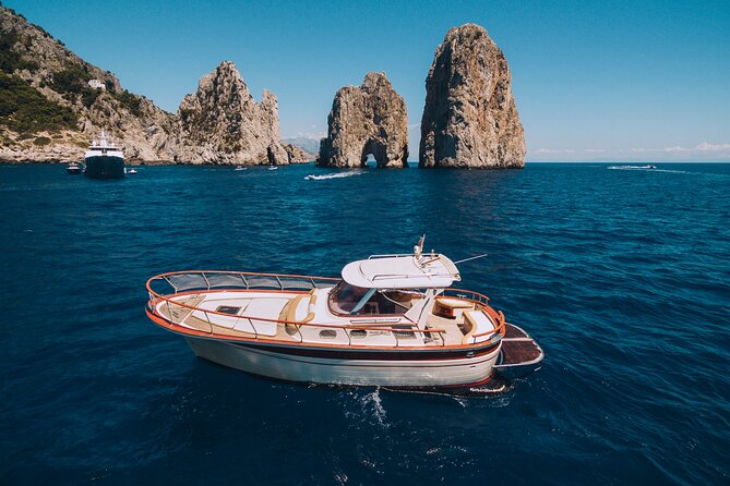 Capri Private Boat Day Tour from Sorrento, Positano or Naples - Capri time on land: Marina Grande on your terms