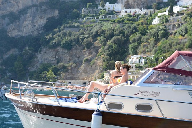 Capri Private Boat Tour from Sorrento, Positano or Amalfi - The Red Villa Angle and the Pink Lighthouse at the Southwest Tip