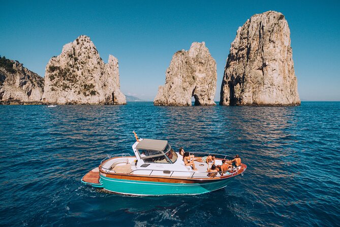 Capri Private Boat Tour from Sorrento, Positano or Naples - Grottos and swim stops: what the route is built around