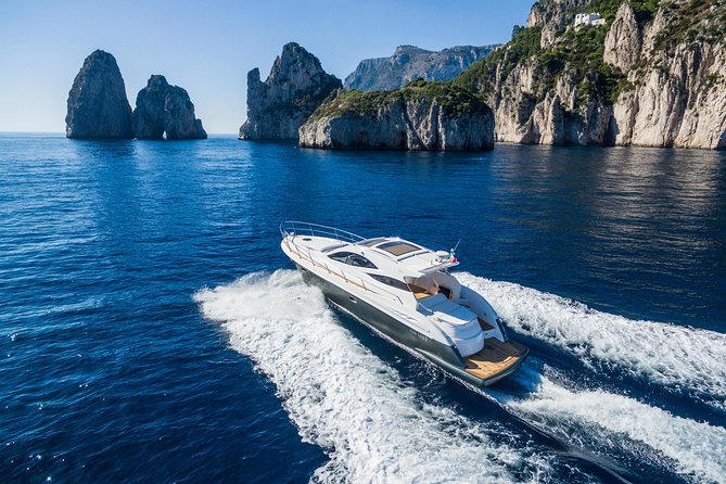 Capri Private Boat Tour from Sorrento, Positano or Naples - Yacht Klase 50 - The M/Y Klase 50 HT: comfort, included gear, and what it means for your day