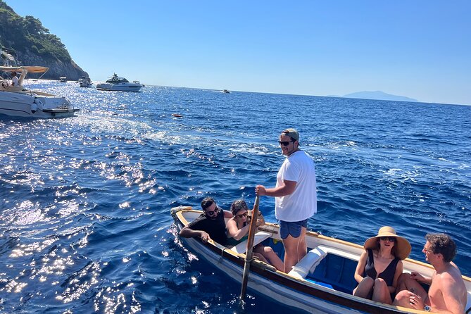 Capri Private Boat Tour On 36ft Italian Boat from Sorrento - Green Grotto and sea-level caves: why the boat matters