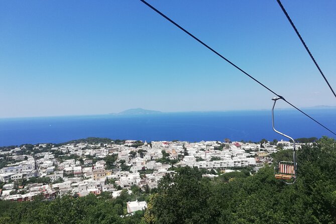 Capri private tour by Typical Gozzo and Taxi cabrio - Monte Solaro chairlift: pay extra for the 360° views