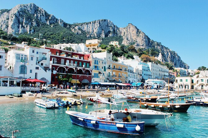 Capri small group & Blue grotto from Sorrento - Marina di Cassano + that first cruise leg from Piano di Sorrento