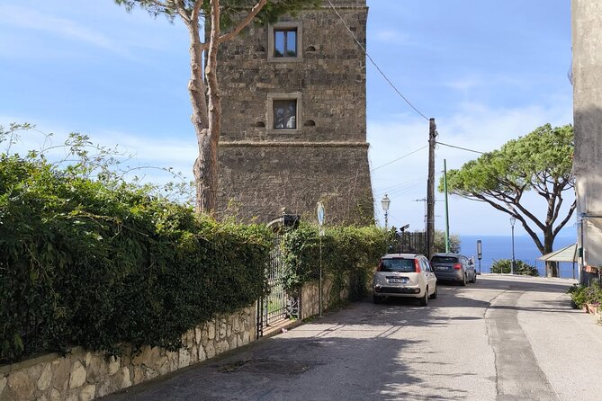 Car Tour admiring Capri and visiting Positano - Stop 3: Termini, S.Maria Annunziata, and Capri from above