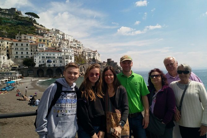 COASTAL SHARING TOUR [english driver available] - POSITANO, AMALFI, RAVELLO LUNCH - On the Bus With Live Commentary, Limoncello, and a Real Driver