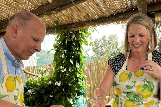 Cooking class in Sorrento - How the meal flows: wine, limoncello, and eating what you made