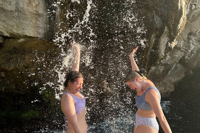 Day on a private boat on the Amalfi Coast - Bagni Regina Giovanna: The Natural Pool You Swim Into