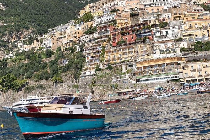 Day on a private boat on the Amalfi Coast - The Quiet Beach Moment: Peace in Between the Big Stops