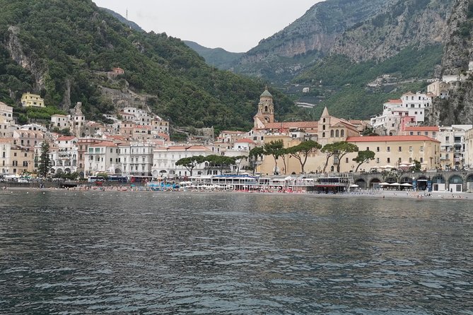Discover the Amalfi Coast with a private boat tour - Marina di Puolo: a small fishermen coast with a Vesuvius view