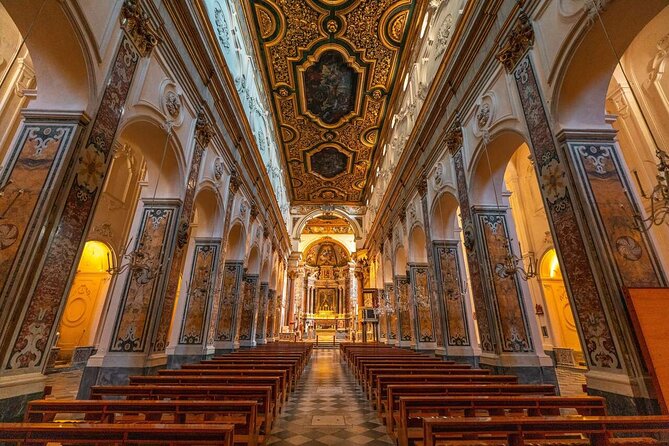 Excursions along the Amalfi Coast With Private Driver - Amalfi’s key sights: Sant’Andrea Cathedral, ARSENALE Museum, and sfogliatella