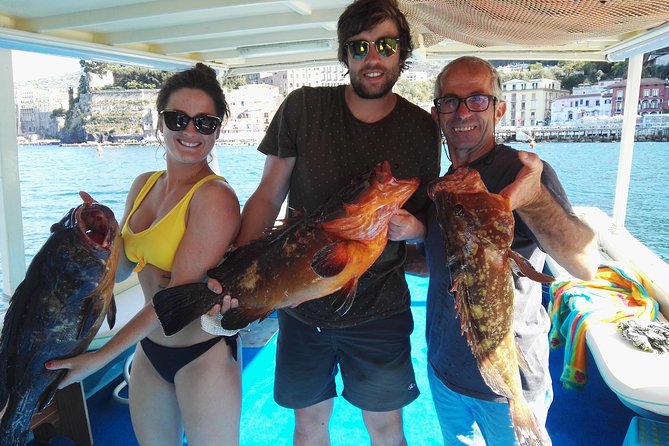 Fishing and Tourism in Capri - Swimming Stop and Snorkeling Gear: Capri from a Different Angle
