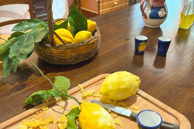 Fresh pasta and Limoncello course in a lemon grove - Lunch on the Terrace: Bay of Naples Views Without the Tourist Rush