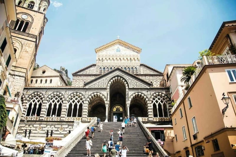 From Sorrento: Amalfi Coast Guided Bus Tour and Ferry Ride - Arriving in Amalfi: Guided Walk That Gives the Town Context