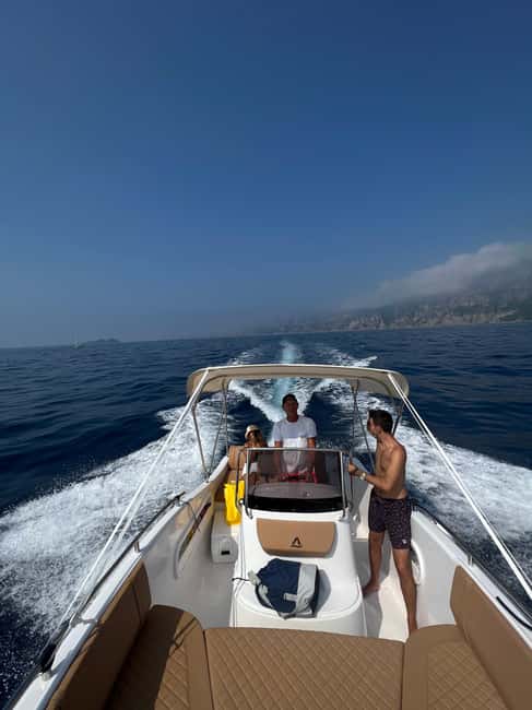 From Sorrento: Amalfi Coast Private Boat Tour with Skipper - Fiordo di Furore and the Emerald Grotto: Big-Name Moments