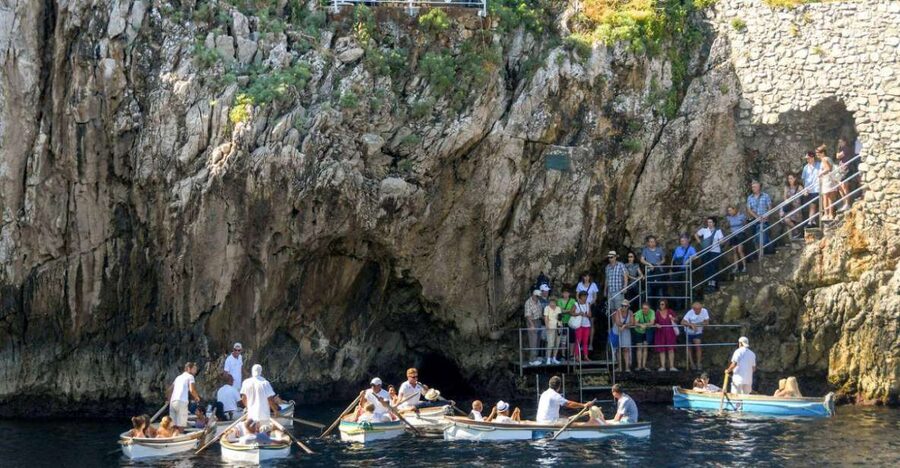 From Sorrento: Capri, Anacapri, & Blue Grotto Full-Day Trip - Capri town time: Piazzetta di Capri, coffee breaks, and why you still need a plan