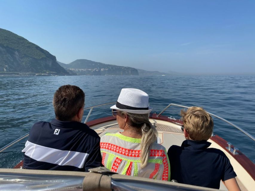 From Sorrento: Capri and Amalfi Coast Private Boat Tour - Entering the day: private boat comfort and what you really get