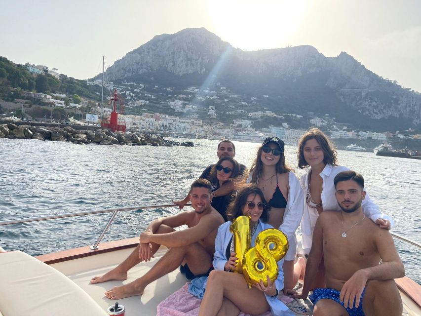 From Sorrento: Capri and Amalfi Coast Private Boat Tour - Sorrento to Punta Campanella: where the captain sets the scene